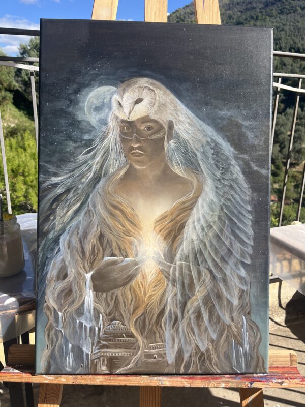 Keeper of the Inner Wisdom - Original Painting - Image 2