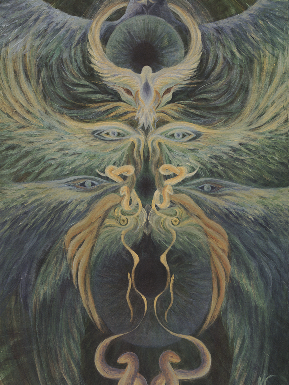 "The All Seeing Eye" originaalmaal